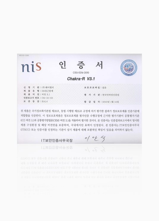 Chakra-R V3.1 CISS-0216-2010