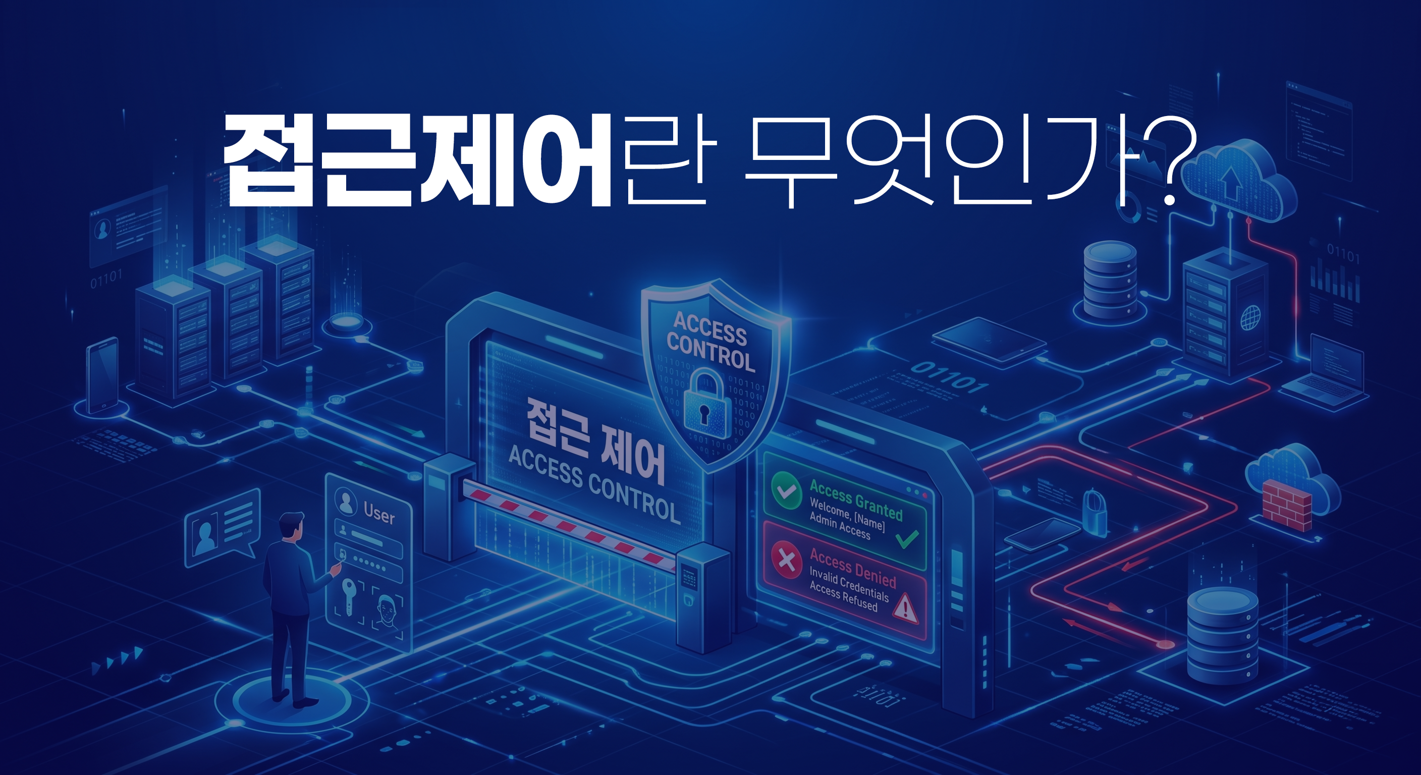 접근제어란 무엇인가? 정보보안의 핵심 개념 완전 정복